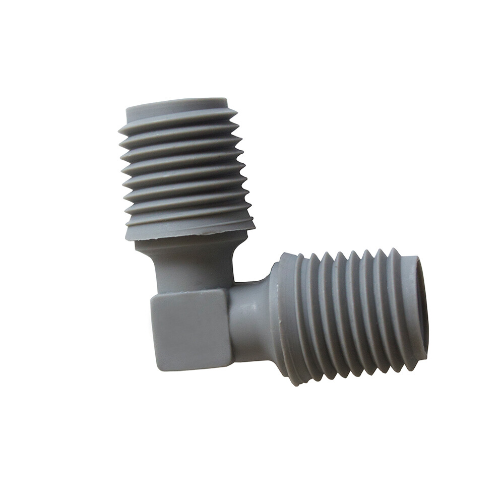 Tefen Fitting 1/4" NPT Threaded Elbow 10 Pack