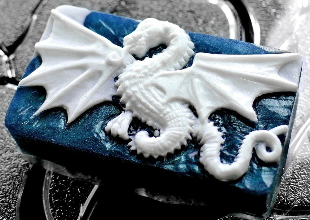 Dragon Silicone Mold for SOAP Making, Crafting Tool