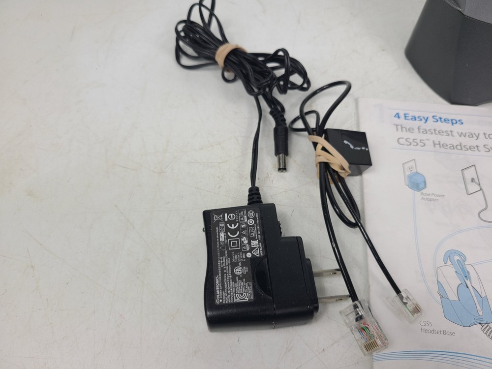 Plantronics CS55 Headset Bundle (TESTED)