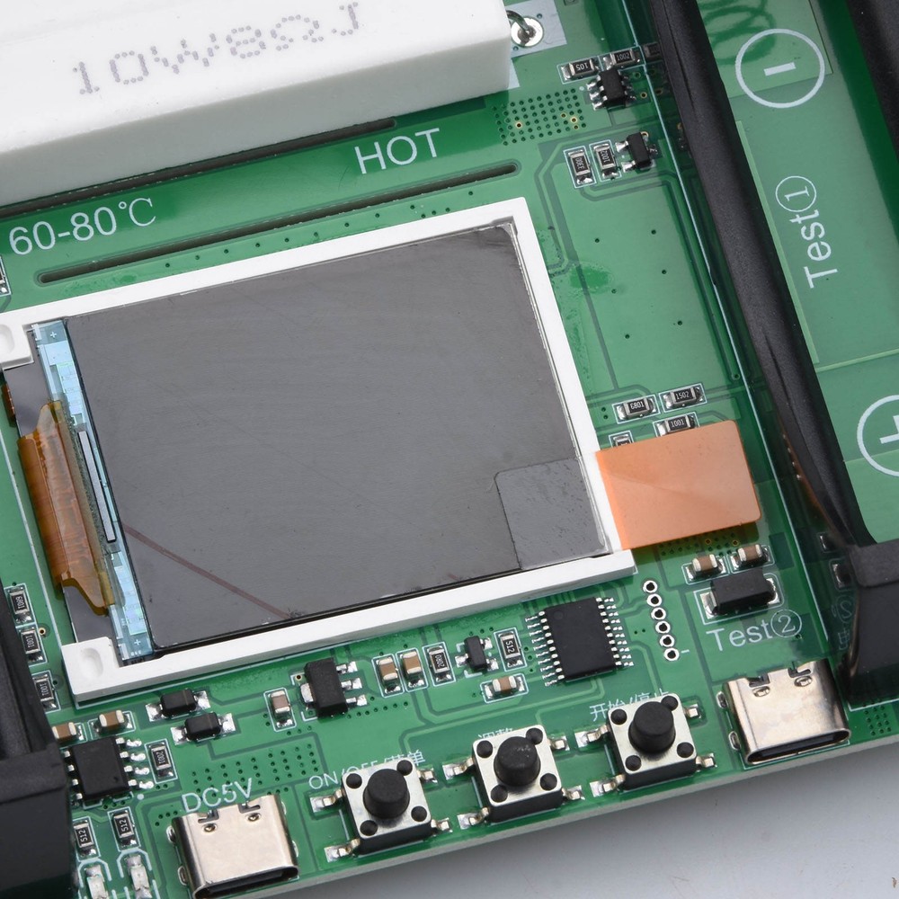 18650 Battery Capacity Tester Internal Resistance Detector Type-C Interface