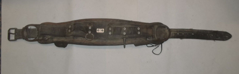 Vintage W.M. Bashlin # 88 Climbing Lineman Belt