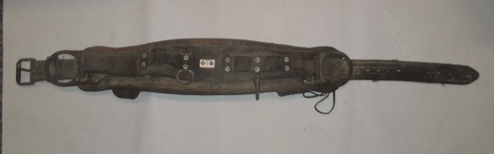 Vintage W.M. Bashlin # 88 Climbing Lineman Belt