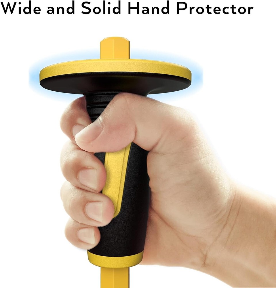 Ergonomic Rock Hammer & Chisel Kit for Gem Collectors - 5 Essential Tools