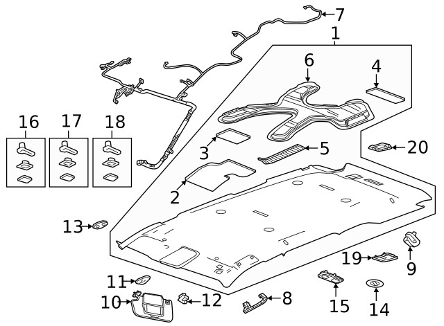 Genuine GM Harness 86559977
