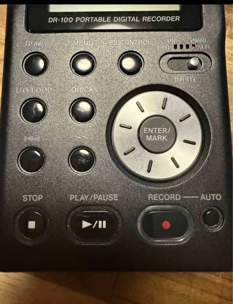 Tascam Dr-100 Audio Recorder