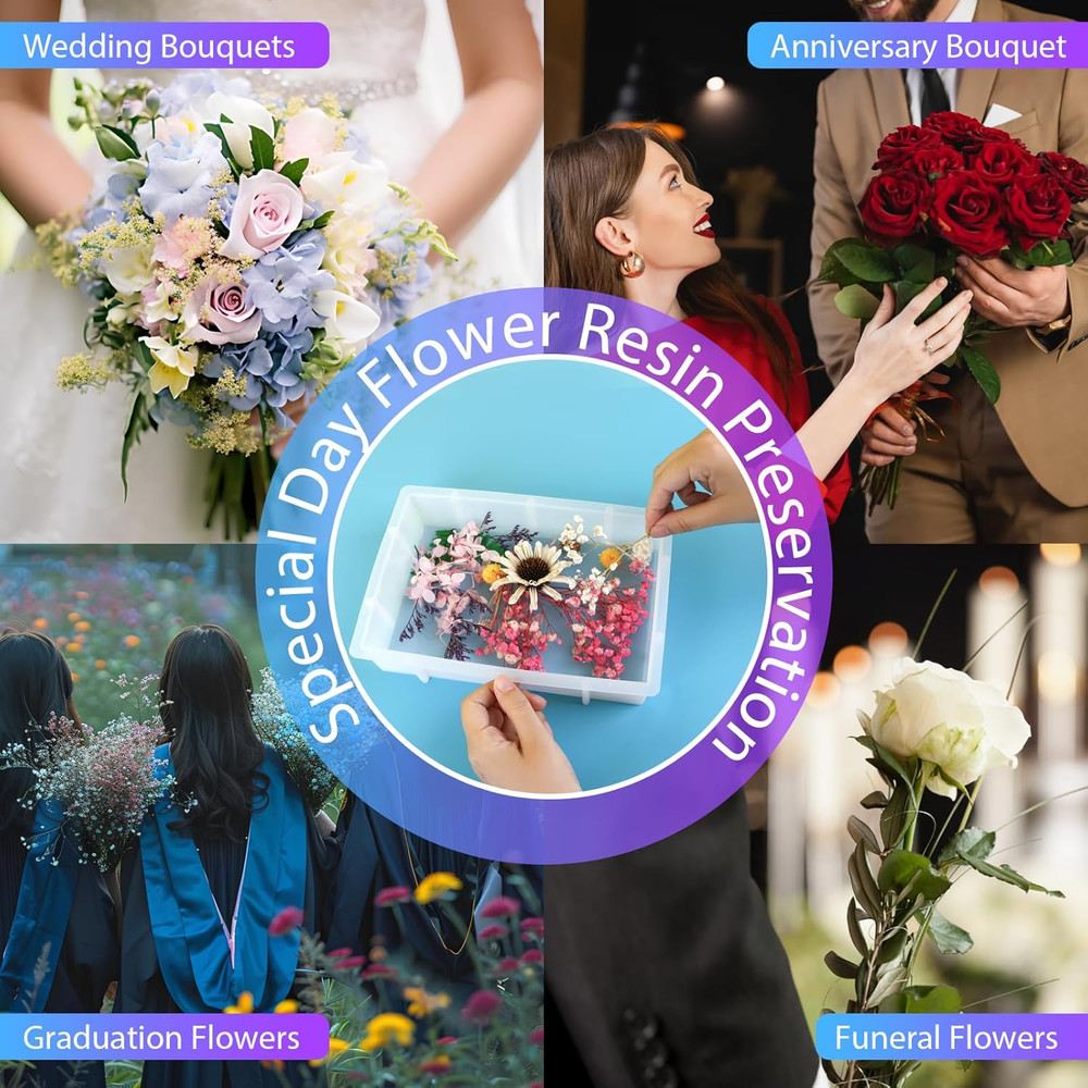 Large Rectangular Resin Molds, Epoxy Resin Casting Deep Silicone Mold, Large Mol