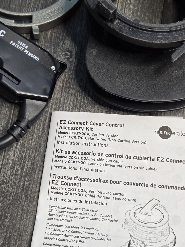 InSinkErator Adapter Kit For Magnetic Cover Start Activation