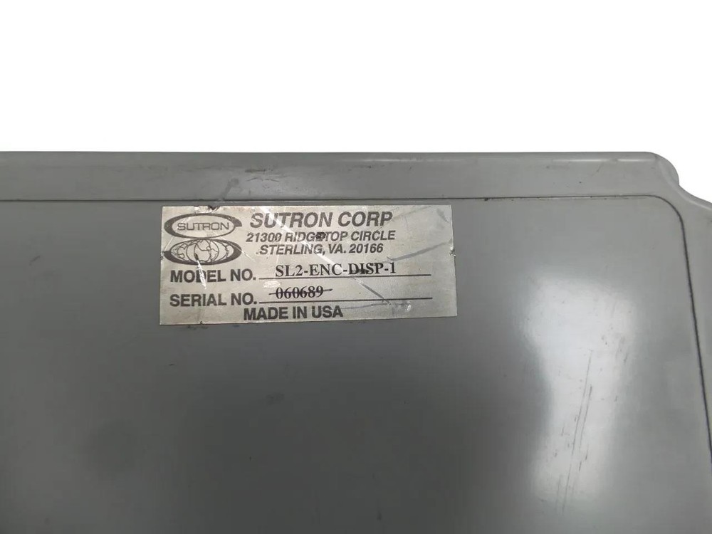 SUTRON SATLINK LOGGER Model SL2-ENC-DISP-1