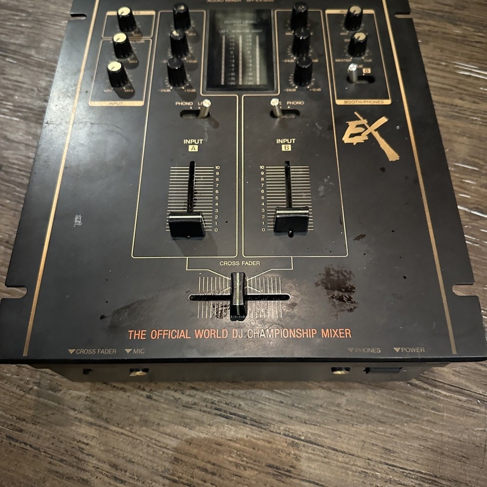 Technics SH-EX1200 DJ Audio Mixer 2-Channel Analog with Effects