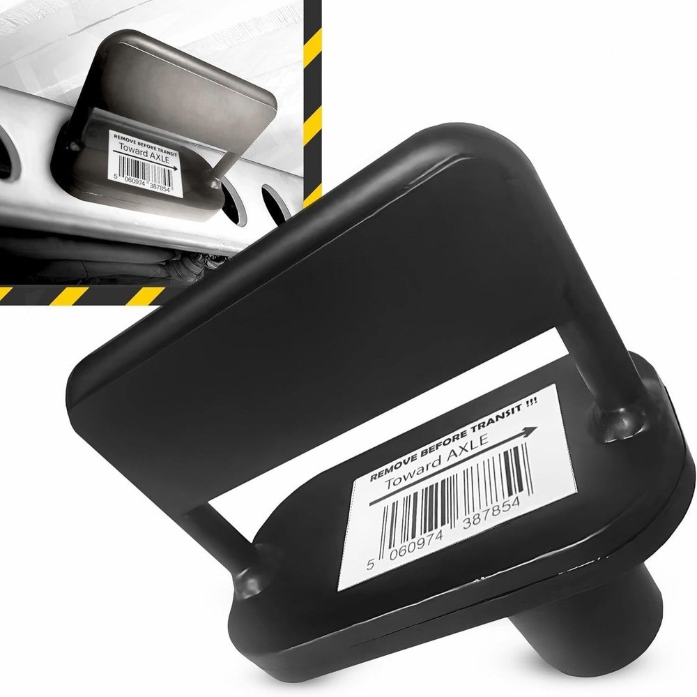 Skywin-Trailer Lock, Axle Stop Device, Magnetic Trailer Stopper, Black
