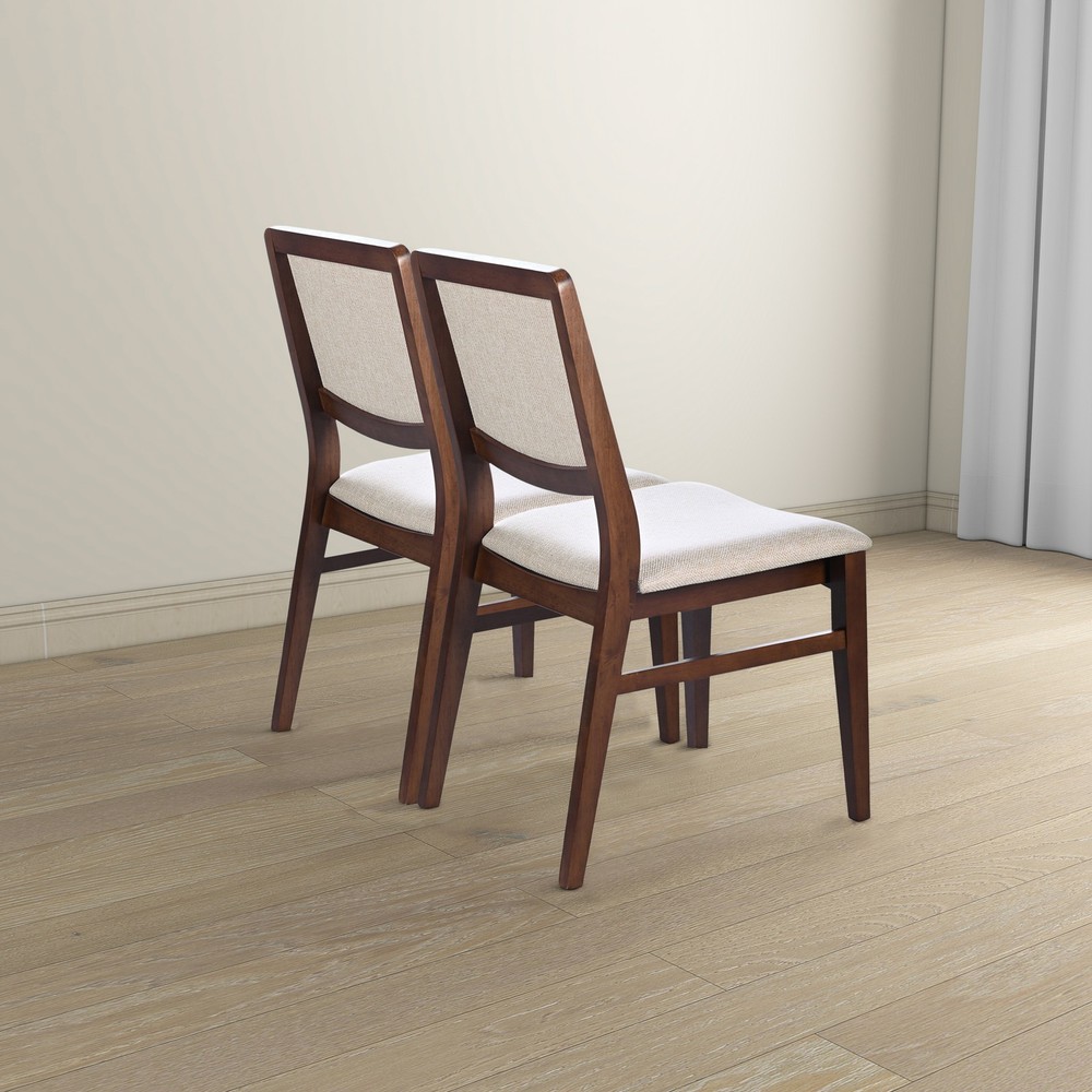 Skylar Beige Fabric Dining Chair
