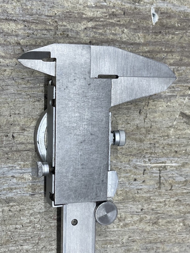 Fowler Premium 6” Dial Calipers .001” Resolution Shock Proof Stainless/Hardened