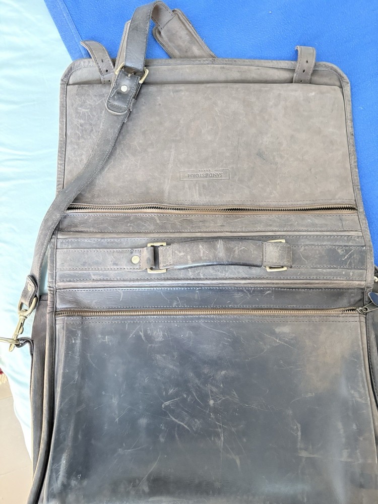 Soft Leather Briefcase From Kenya