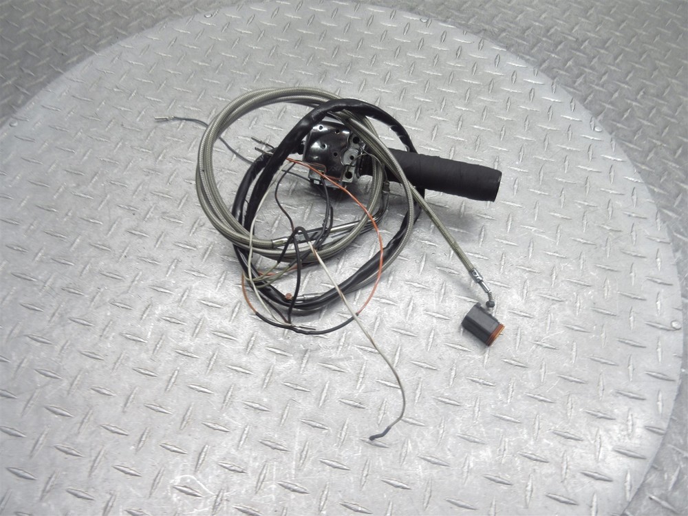 2000 Harley Davidson Softail Deuce FXST Right Switch Throttle Control Cable Lot