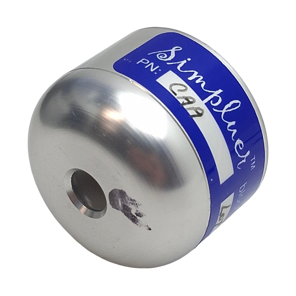 Blockwise CAA Simpluer Panel-Mount Luer Fitting Quick Connector, 80psi, #10-32