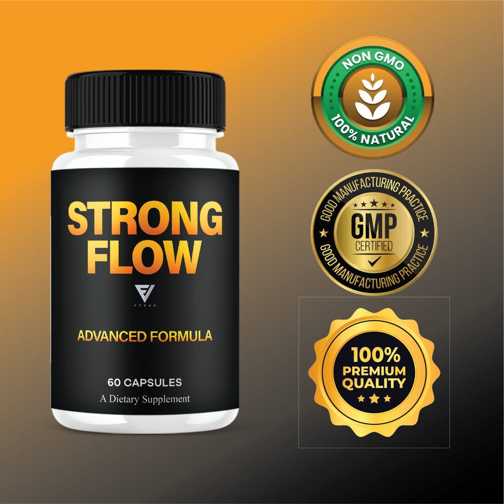 Strong Flow Prostate Capsules, StrongFlow Max Formula (60 Capsules)