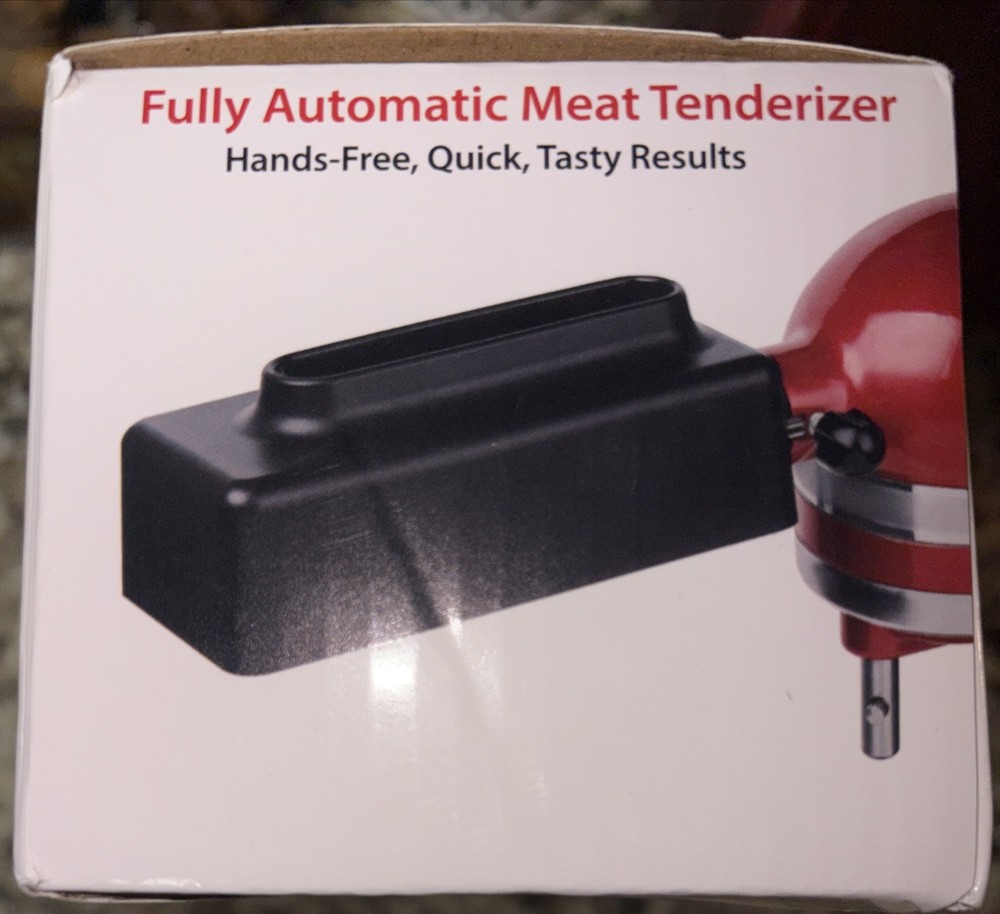 Adjustable Meat Tenderizer Attachment for KitchenAid Mixers Dishwasher Safe