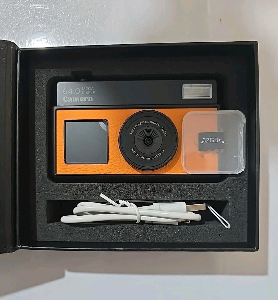 64.0 MP Front & Rear Facing Digital Camera + 32GB Memory Card (FAST POSTAGE)