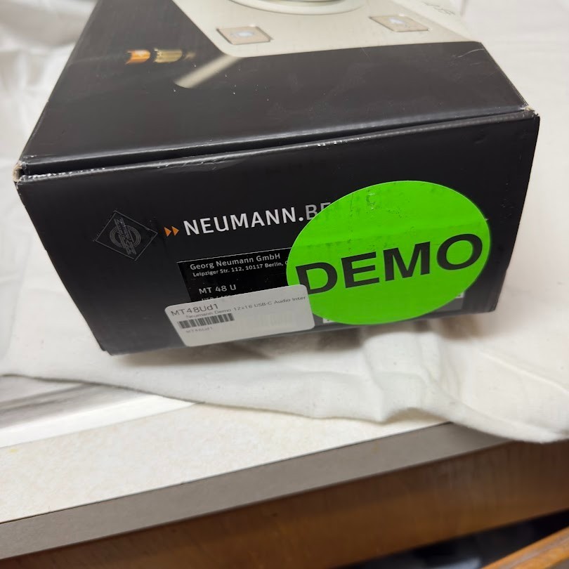 Neumann MT-48 USB Audio Interface - Mint - Complete Accessories - Dante Ready