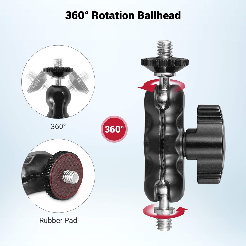SmallRig Universal Magic Arm with Small Ballhead (2pcs) 2158 2pcs, Black