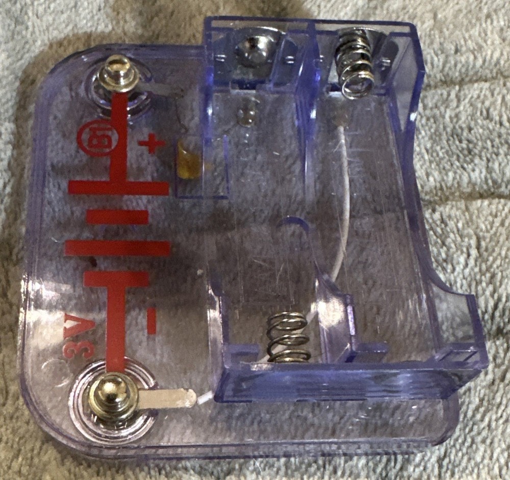 Snap Circuits Replacement Part 2 Battery Holder Nice 4.5 V Part B1