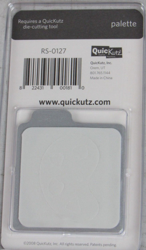 QuicKutz Palette 2x2, 1 cutting dies set RS-0127