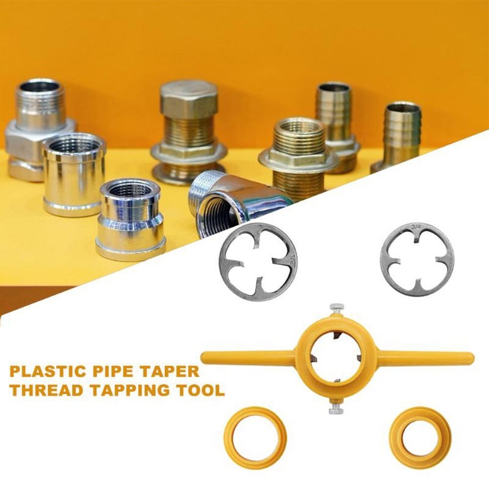 PPR Riser, Step Drill Bit, PVC Thread Making Size Plastic Pipe Thread Hand Tools