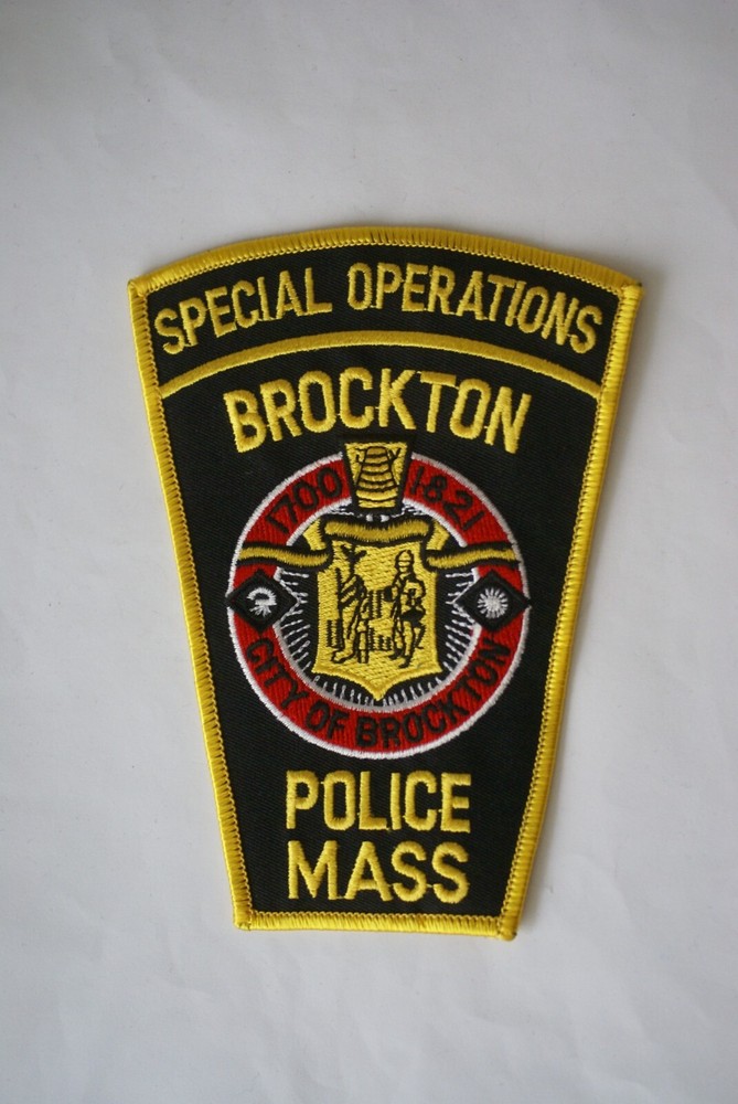 Brockton Police Special Operations patch, Massachusetts