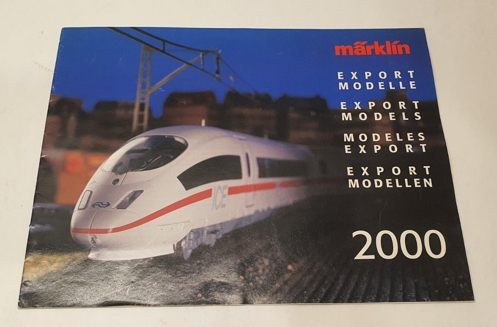 Marklin HO Models Export Catalogue Brochure 2000