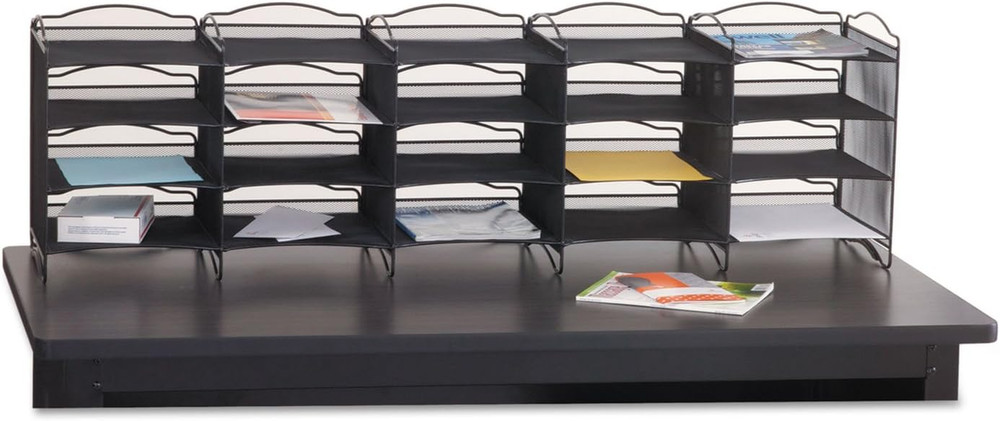 Literature Organizer Desktop Shelf (7770BL)