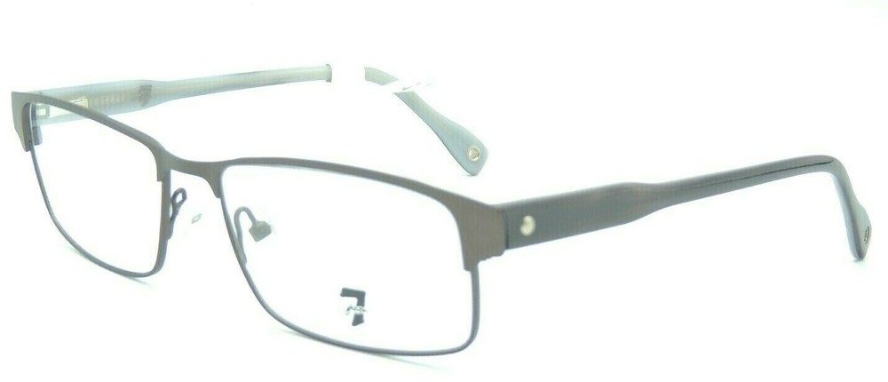 7 For All Mankind Pacifica Gunmetal Eyeglasses Frames