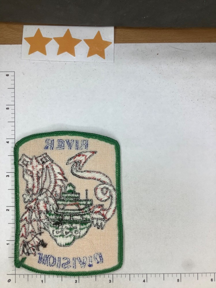 USS NAVY RIVER DIVISION 535 JACKET PATCH