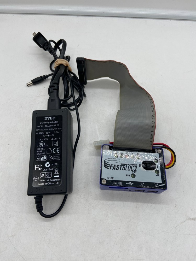 Guidance Software FastBloc2 FE Forensic Field Kit Device/Power Supply Only