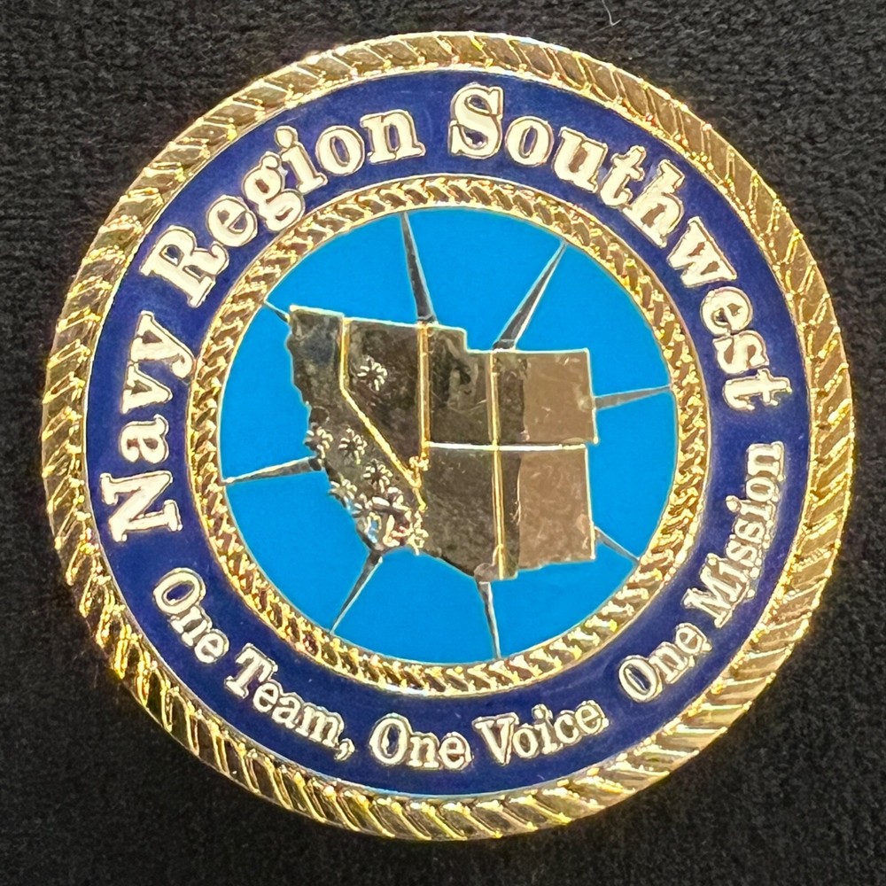 Navy Region Southwest Challenge Coin