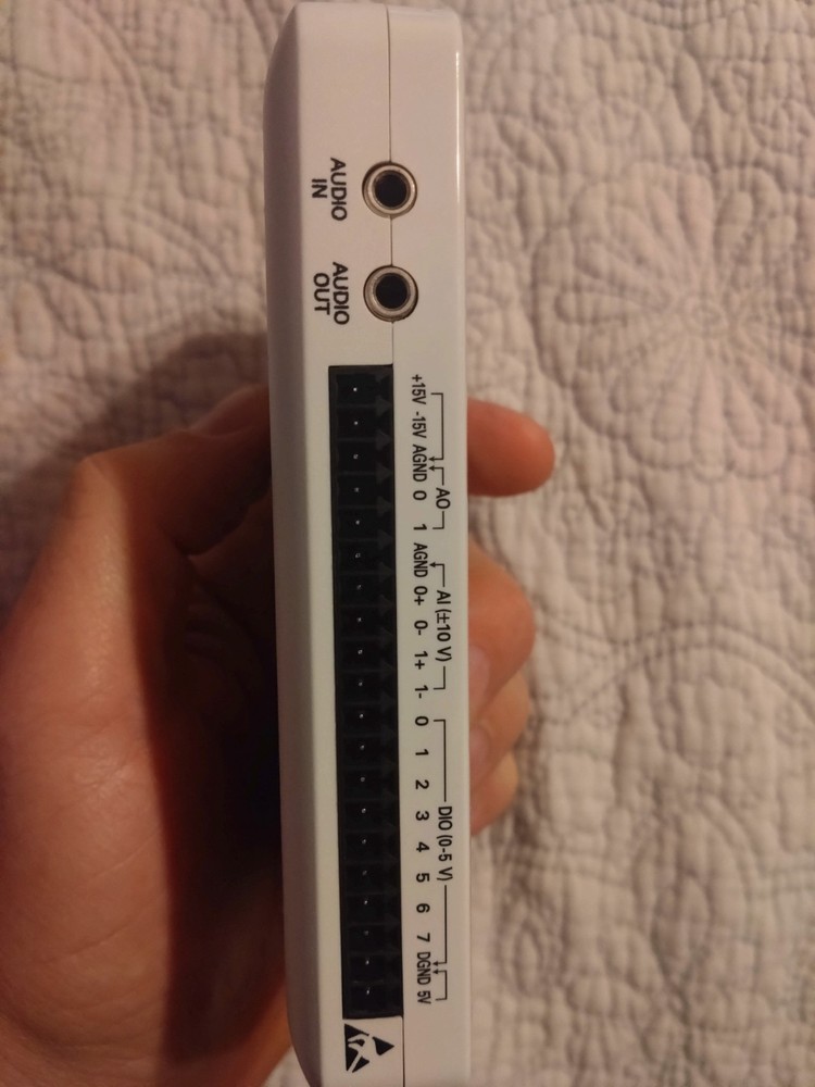 National Instruments NI myDAQ Student Data Aquisition Device + Extras - USED