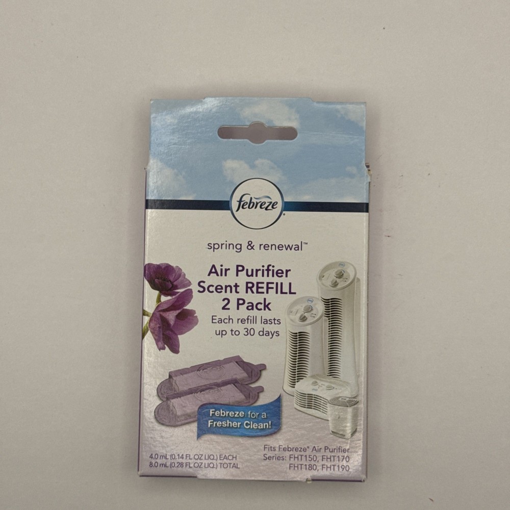 Febreze Spring & Renewal Air Purifier Scent Refill - 2 Pack