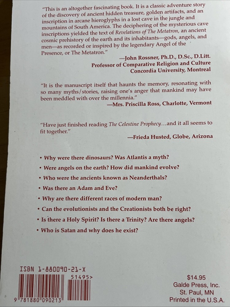 Revelations Of The Metatron