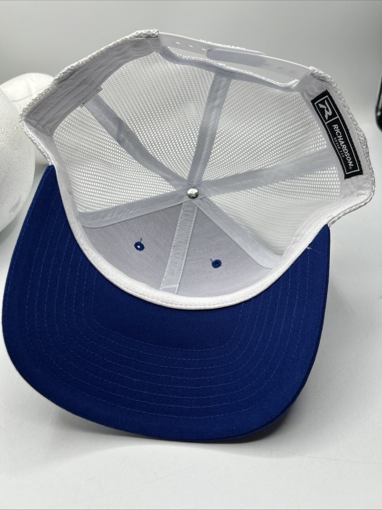Absolut Vodka Blue & White Richardson 112 Mesh Snapback Adjustable Cap Hat