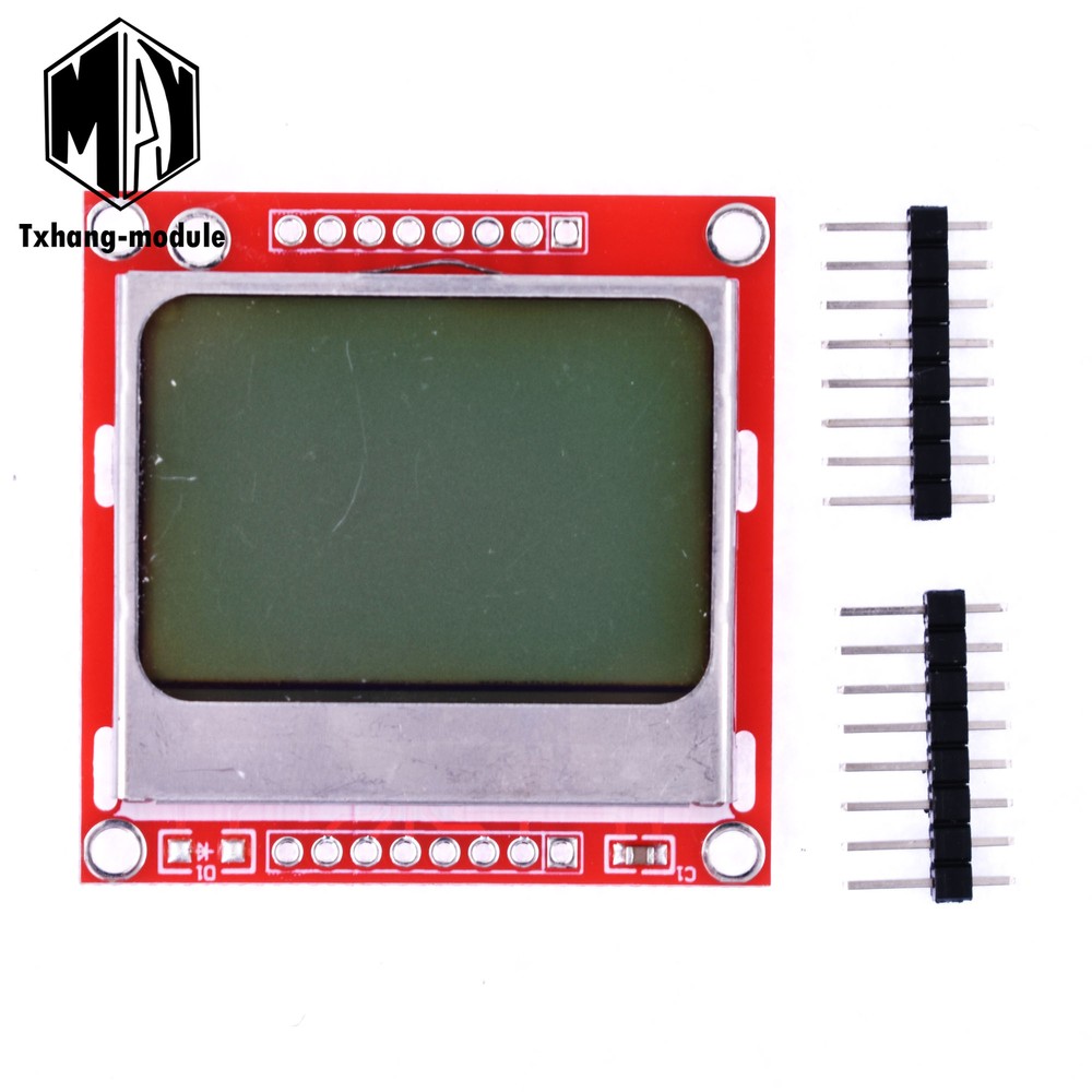 84*48 LCD Module White backlight adapter pcb for Nokia 5110 GOOD QUALITY A2TM