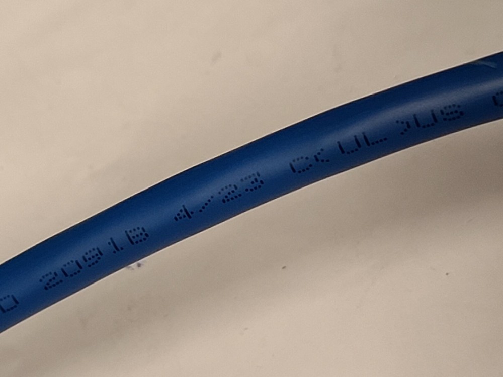 Commscope Systimax GigaSPEED X10D Cat6A U/UTP Plenum Network Cable Blue /100ft