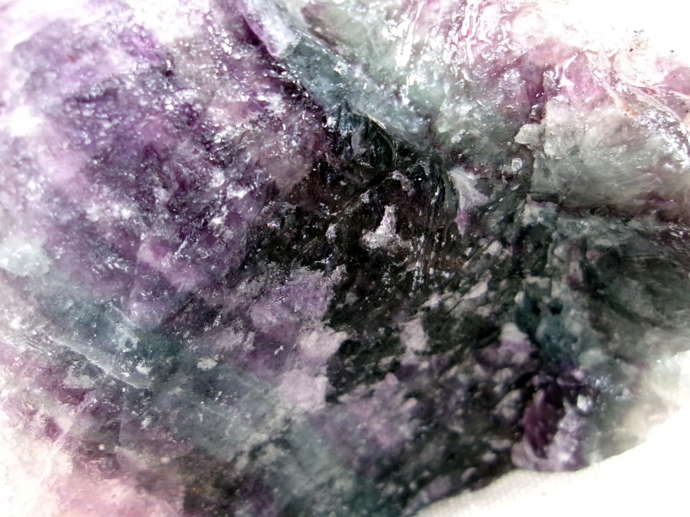 Rainbow Fluorite Rough 3.13 Lbs. from Brazil