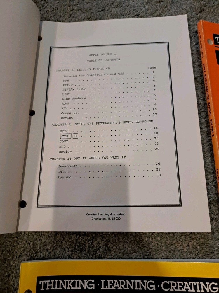 TLC Apple II for Growing Minds Kathy Taitt Creative Learning Association