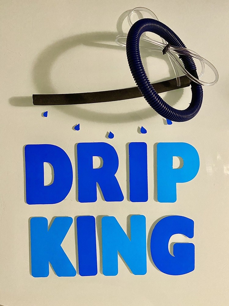 Hydroponic DWC Drip Ring For 8"And 6" Bucket Nets. Drip King No Air Stone Needed