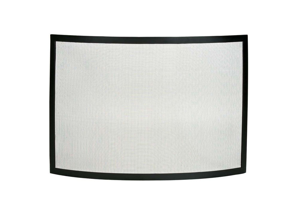 Dagan Black Fireplace Screen, 40in. x 30.5in.