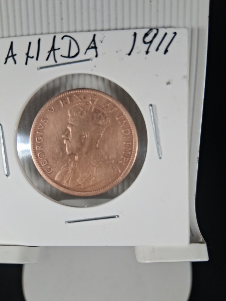 1911 CANADA 1 CENT LARGE