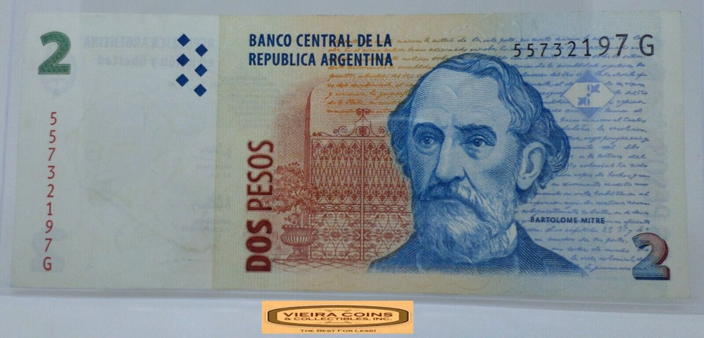 Argentina 2 Pesos -  #P43396NQ