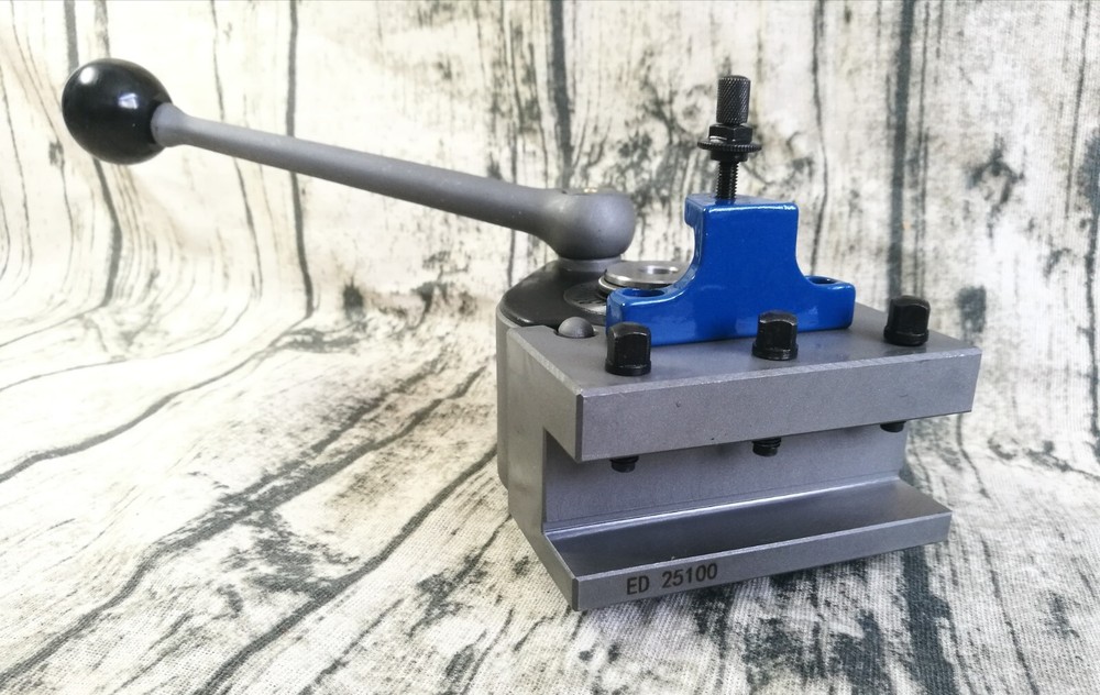 Fine Ground Multifix E Quick Change Tool Post with ED25100 EH30100 Holders