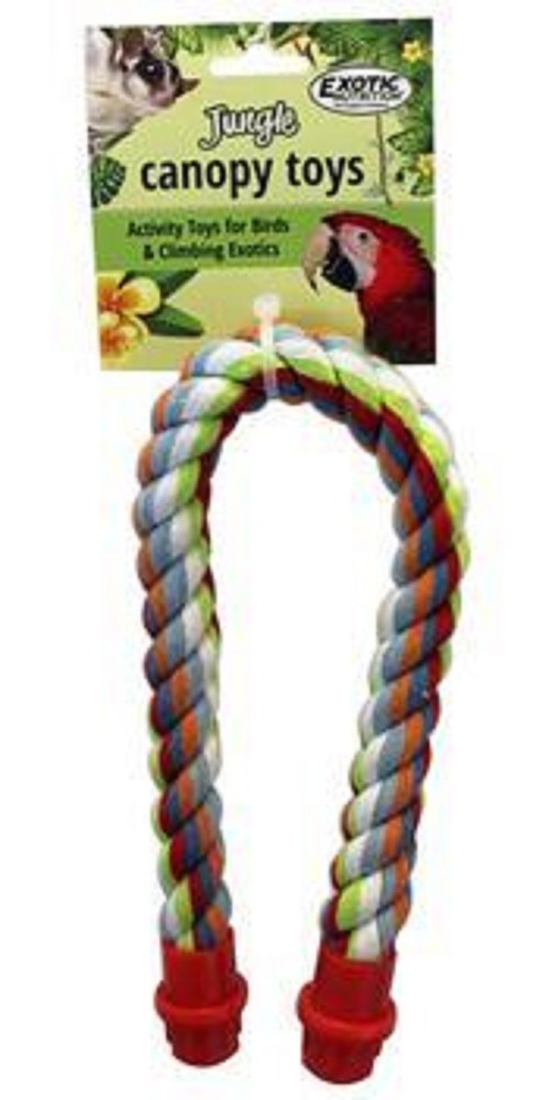 Flex Rope (Medium) (2 Pack) - Small Pet Cage Accessory - Sugar Glider, Marmoset