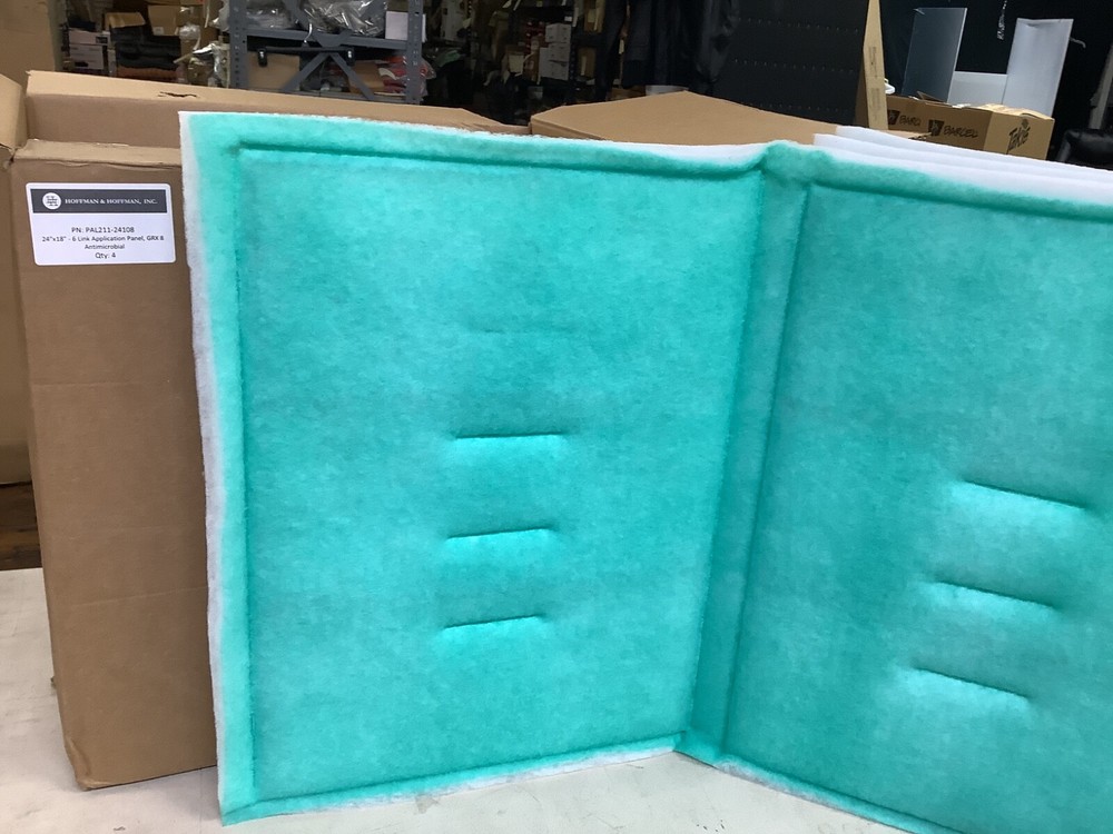 Hoffman & Hoffman 6 LINK Application Panel PAL211-24108 24X18 Case/4 NEW In Box