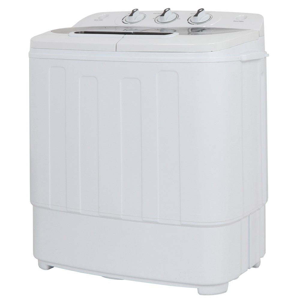 Compact Twin Tub Washing Machine Fast Dryer & Efficient Spin Washer Top Load